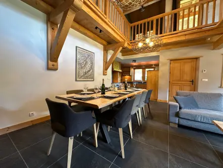 Chalet traditionnel vue montagne - 12 pers., Chalet 14 personnes à Samoëns - Photo 2