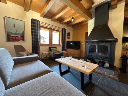 Chalet traditionnel vue montagne - 12 pers., Chalet 14 personnes à Samoëns - Photo 4