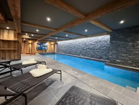 Chalet de luxe neuf avec piscine, jacuzzi, sauna et cinéma à Saint-Martin de Belleville - Photo 1