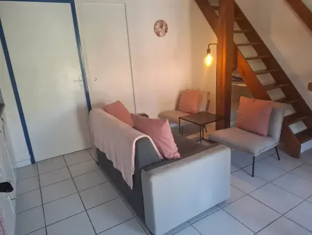 Villa T3 Mezzanine 6 pers. avec piscine, parking privé, proche plage et commerces - Photo 15