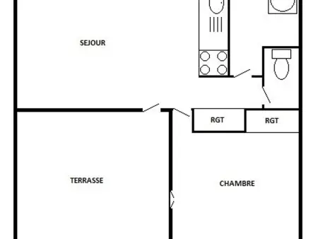 Villa 2 Pièces Climatisée avec Terrasse, Face à la Mer, Parking Privé, Proche Commerces et Plage - Photo 7