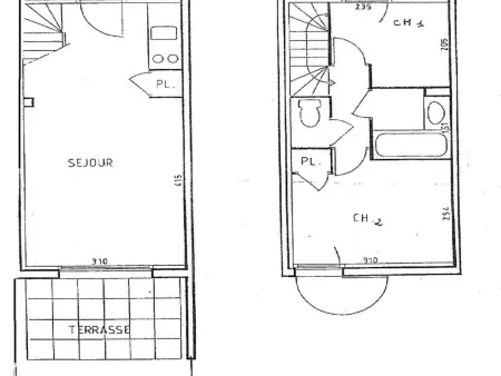 Maison avec piscine et parking, proche plage pour 6 personnes - Photo 12