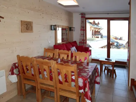 Superbe chalet mitoyen avec piscine, sauna, hammam, près des pistes, Les Orres 1800 - Photo 2