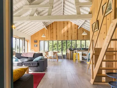 Maison contemporaine proche mer avec jardin à Saint-Vaast-la-Hougue - Photo 8