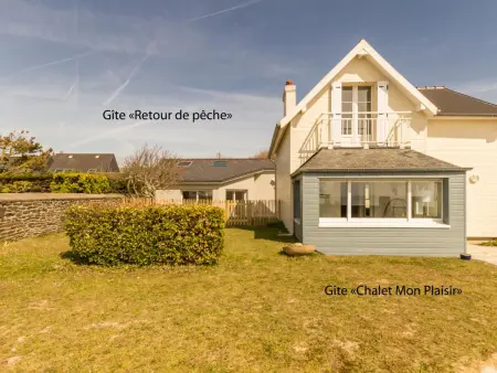 Chalet de charme face mer avec jardin clos à Barneville-Carteret - Photo 15