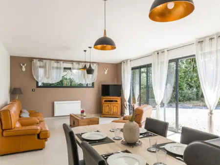 Maison moderne en bois au bord de la forêt à Lessay - Photo 5