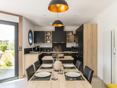 Maison moderne en bois au bord de la forêt à Lessay - Photo 6