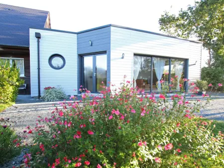 Maison moderne en bois au bord de la forêt à Lessay - Photo 19