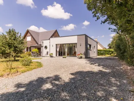 Maison moderne en bois au bord de la forêt à Lessay - Photo 20