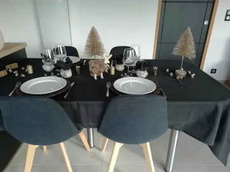 Maison moderne en bois au bord de la forêt à Lessay - Photo 21