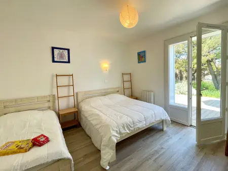 Maison familiale au calme, proche plage, 9 couchages, terrasses, WiFi, garage vélo - Brétignolles-sur-Mer - Photo 13