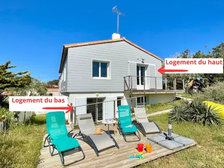 Maison familiale au calme, proche plage, 9 couchages, terrasses, WiFi, garage vélo - Brétignolles-sur-Mer - Photo 16
