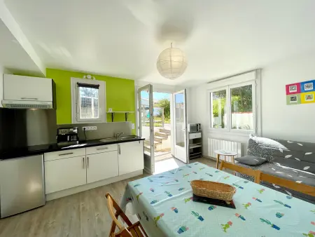 Maison familiale au calme, proche plage, 9 couchages, terrasses, WiFi, garage vélo - Brétignolles-sur-Mer - Photo 23