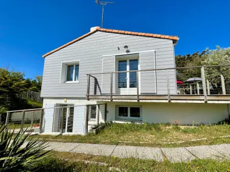Maison familiale au calme, proche plage, 9 couchages, terrasses, WiFi, garage vélo - Brétignolles-sur-Mer - Photo 27