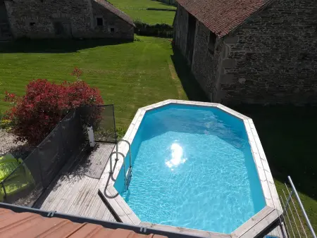 Ancienne longère rénovée avec piscine privative et animaux admis - Photo 6
