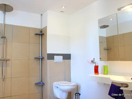 Ancienne longère rénovée avec piscine privative et animaux admis - Photo 9
