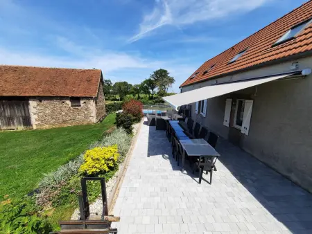 Ancienne longère rénovée avec piscine privative et animaux admis - Photo 17