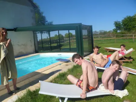 Gîte champêtre avec piscine et Wifi à Souvigny - Photo 25