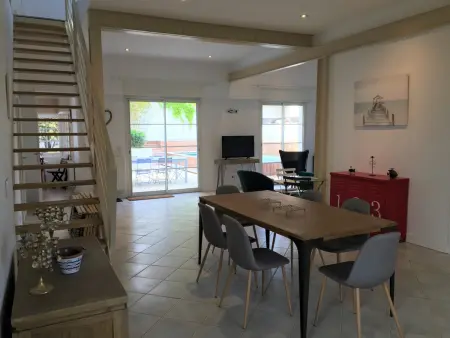 Villa moderne 4 chambres, piscine chauffée, Wi-Fi, proche plage et commerces, Arcachon - Photo 5