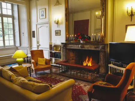 Demeure historique dans un château avec jardin et connexion WIFI - Photo 3