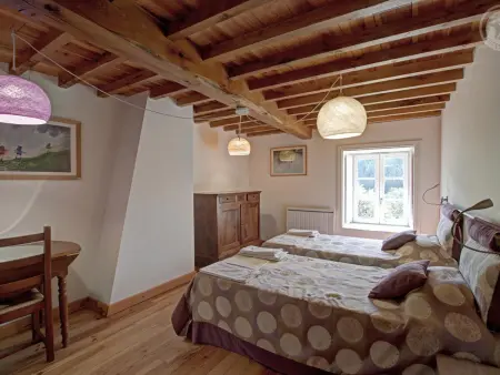 Gîte La Liesse avec 4 chambres, cheminée, jardin et animaux acceptés - Photo 14