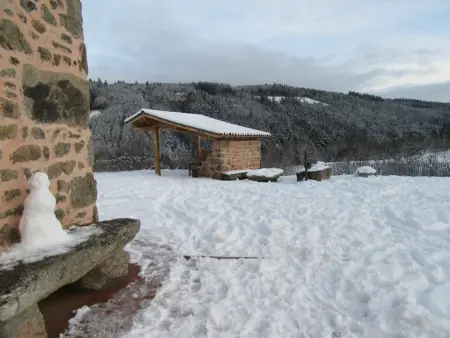 Gîte La Liesse avec 4 chambres, cheminée, jardin et animaux acceptés - Photo 27