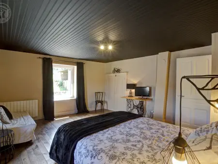 Gîte en pierres avec piscine partagée, Gite 5 personnes à Belmont de la Loire - Photo 17