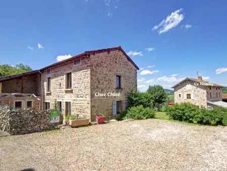 Gîte en pierres avec piscine partagée, Gite 5 personnes à Belmont de la Loire - Photo 25