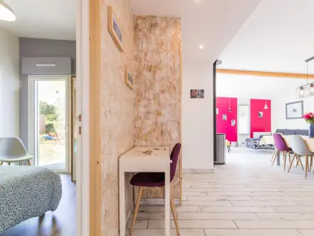 Maison moderne à deux chambres et terrasse près de la plage - Photo 12