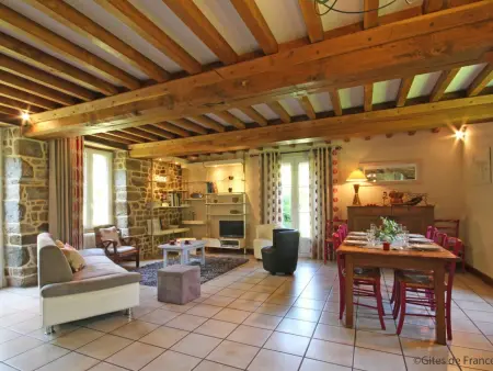Maison spacieuse, animaux admis - 10 pers., Gite 10 personnes à La Sauvagère - Photo 2