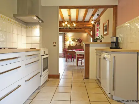 Maison spacieuse, animaux admis - 10 pers., Gite 10 personnes à La Sauvagère - Photo 7
