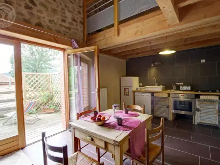 Maison écogîte avec vue campagne - 11 pers., Gite 11 personnes à Saint Romain d'Urfé - Photo 4