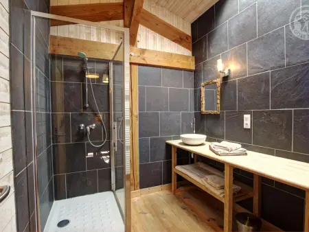 Maison écogîte avec vue campagne - 11 pers., Gite 11 personnes à Saint Romain d'Urfé - Photo 9