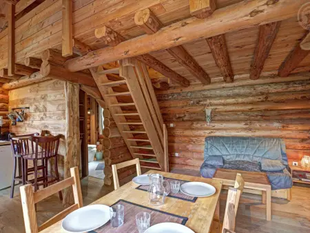 Chalet rustique avec poêle à bois - 3 pers, animaux admis - Photo 2
