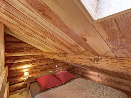 Chalet rustique avec poêle à bois - 3 pers, animaux admis - Photo 8