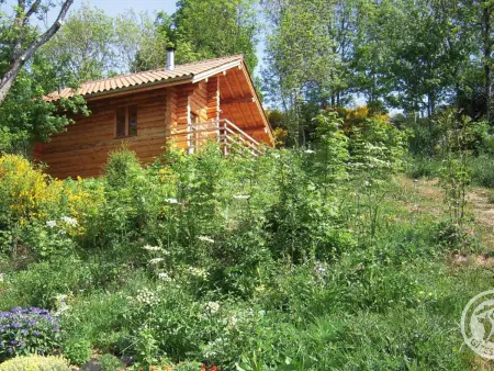 Chalet rustique avec poêle à bois - 3 pers, animaux admis - Photo 12