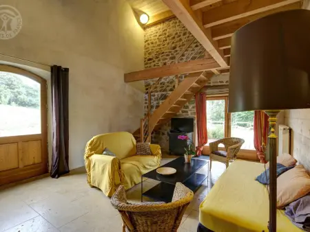 Écogîte confortable proche St-Etienne et Lyon, Gite 7 personnes à Saint Romain d'Urfé - Photo 2