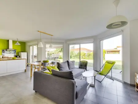 Maison contemporaine Biscarrosse, 7 pers., 3 ch., Wi-Fi, sur terrain 700m², proche activités et plages - Photo 3