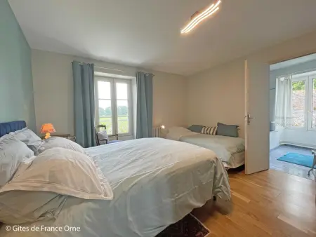 Maison chaleureuse aux portes d'Argentan - 9 pers. - Photo 9