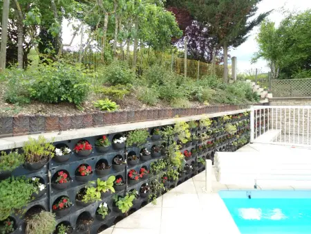 Gîte familial avec piscine commune, wifi, animaux acceptés - Photo 12