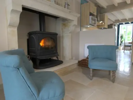 Maison charmante avec cheminée et animaux admis - Photo 11