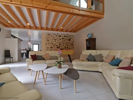 Grande maison familiale avec sauna et jardin, Gite 14 personnes à Rives d'Andaine - Photo 4