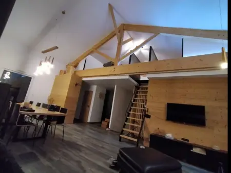 Chalet à La Bresse avec cheminée et garage, Gite 8 personnes à La Bresse - Photo 34