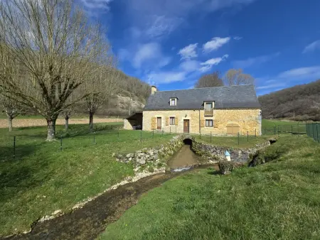 Moulin isolé avec animaux admis, proche Sarlat, Gite 10 personnes à Borrèze - Photo 5