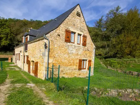 Moulin isolé avec animaux admis, proche Sarlat, Gite 10 personnes à Borrèze - Photo 22