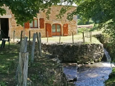 Moulin isolé avec animaux admis, proche Sarlat, Gite 10 personnes à Borrèze - Photo 23