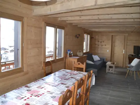 Beau chalet 10 pers. à 20m des pistes, parking privé - Photo 13