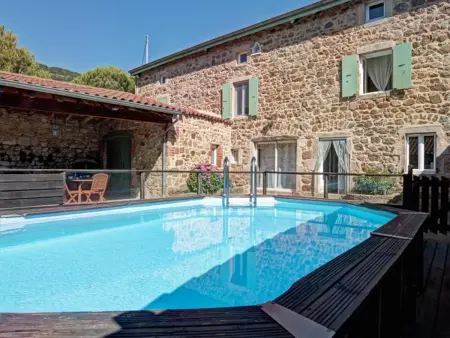 Gîte en Pierre avec Piscine Privée et Terrasse Couverte - Photo 21