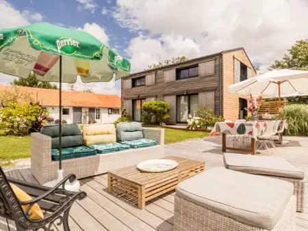Charmante Grange Rénovée avec Piscine et WiFi, Gite 5 personnes à Villeneuve en Retz - Photo 14