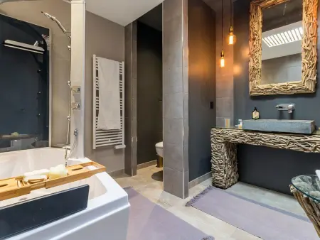 Villa Contemporaine avec Spa, Sauna, Piscine et Île Privative près de Nantes - Photo 17
